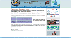 Desktop Screenshot of motorsporttravel.net